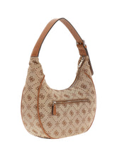 GUESS 1 USCITA Guess Neda Hobo Shoulder Bag Borsa a Mano Donna Marrone Marrone